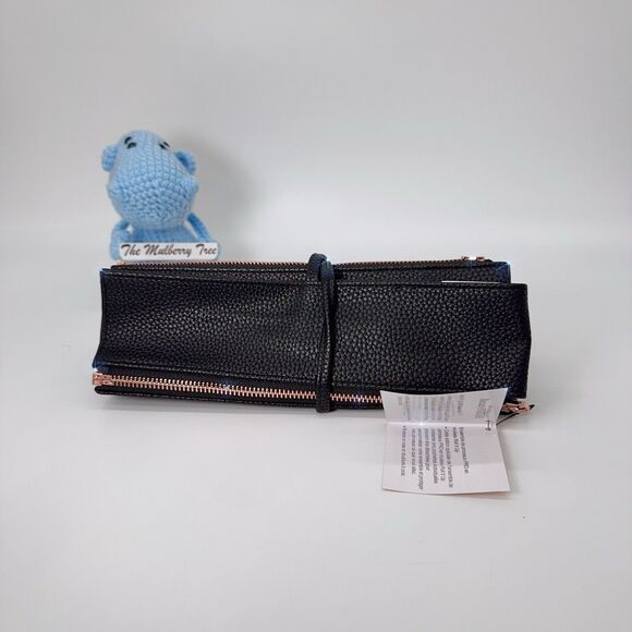 Sephora Roll It Up Pro Makeup Brush Zip Convertible Faux Leather Travel Bag NWT - Picture 5 of 9